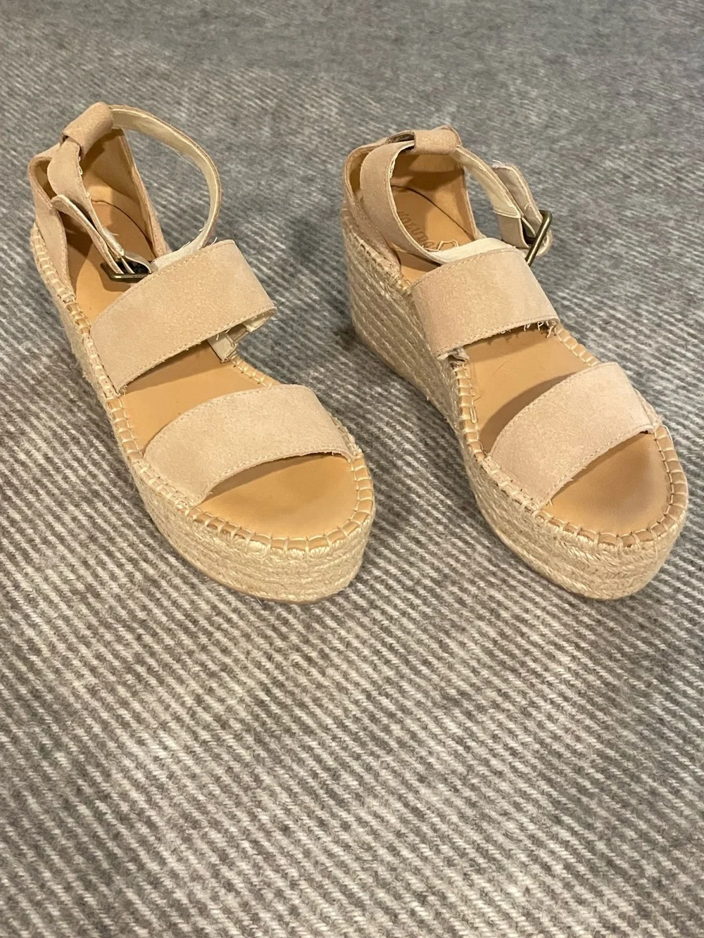 Soludos Palma Platform Espadrilles Size 8